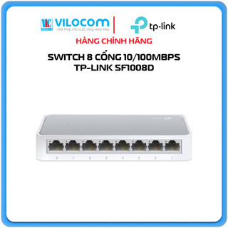 Bộ chia tín hiệu để bàn 8 cổng 10/100mbps tl-sf1008d - hàng chính hãng