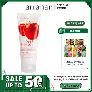 Tẩy da chết arrahan apple peeling gel 180ml hàn quốc