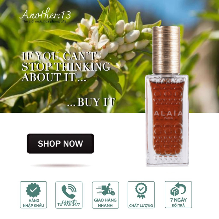 ⁂︎ 10ml┊ Nước Hoa nữ ALAIA BLANCE / EDP