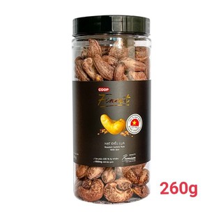 [DATE MỚI] Hạt Điều Cao Cấp Coop Finest , Nguyên Vị , Muối , Lụa 650g - Tết
