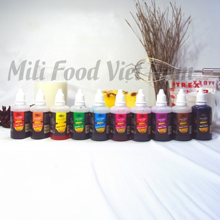 𝐌𝐚̀𝐮 𝐭𝐡𝐮̛̣𝐜 𝐩𝐡𝐚̂̉𝐦 𝐎𝐑𝐎 - lốc 10 chai 50gram