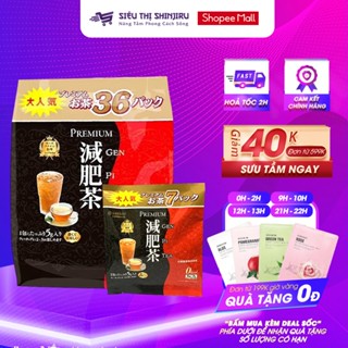 Trà giảm cân, thải độc Genpi Premium Tea Nhật Bản 36 gói túi lọc hỗ trợ