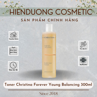 Toner Christina Forever Young Balancing toner 300ml | Nước cân bằng da Christina, cấp ẩm, làm sạch bụi bẩn trên da