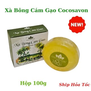 Xà bông tắm cám gạo Cocosavon 100gr
