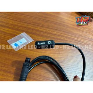 Công tắc dán 2 nút có led kewig