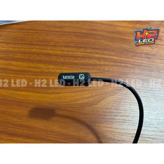 Công tắc dán 2 nút có led kewig