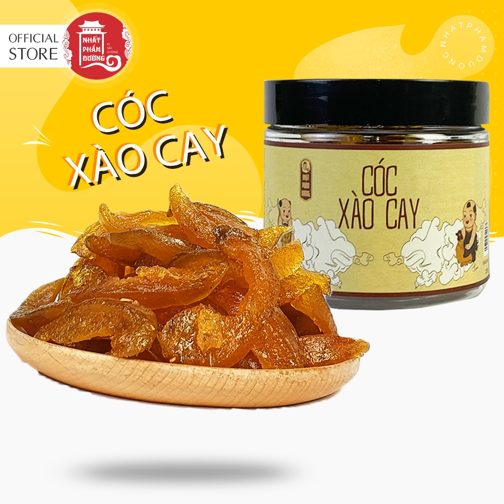 Cóc xào cay Nhất Phẩm Đường ô mai xí muội đặc sản Hà Nội