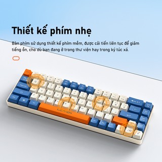 Bàn phím máy tính gaming 87 phím, led thiết kế nhỏ gọn dùng cho laptop, game thủ，Áp dụng cho văn phòng tắt tiếng