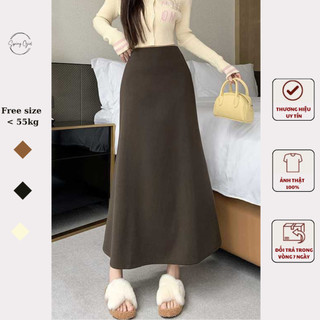 ( Ảnh shop chụp ) Chân váy đuôi cá chất zip lông dày dặn Spring Chanvay823/P2K1