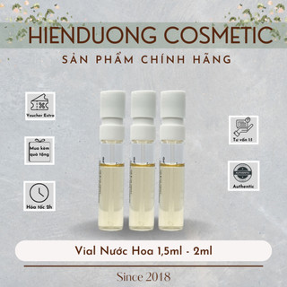 Vial Nước Hoa Nữ Các Hãng | Vial nước hoa dành cho nam và nữ