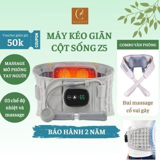 Đai thoát vị đĩa đệm Z5, Máy massage chính hãng cao cấp, Đai lưng cột sống giúp khí huyết được lưu thông tuần hoàn tốt