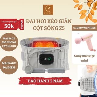 Đai lưng cột sống Z5, Đai thoát vị đĩa đệm, Đai định hình cột sống hỗ trợ giảm đau cho cột sống lưng dưới