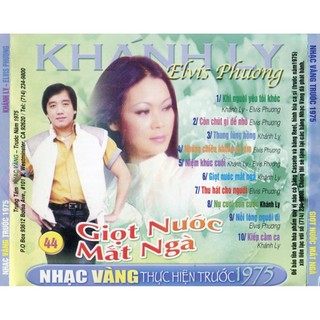 Đĩa cd 2870.nhac vang 044 - giot nuoc mat nga chất lượng cao