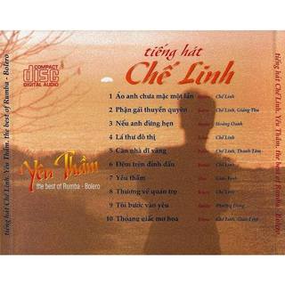 Đĩa cd 2878.che linh-yeu tham chất lượng cao