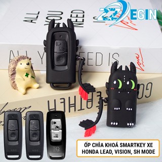 Ốp Chìa Khoá Smartkey Xe Honda Lead, Vision, Pcx 160, Vario 160, Scoopy 2023, Click 125/ 160, SH Mode Nhân Vật Hoạt Hình