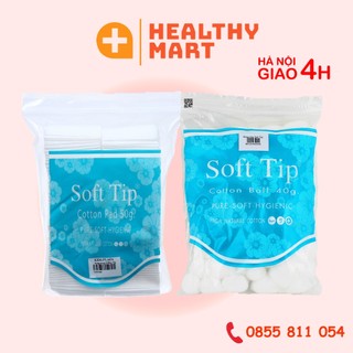 ✔️️️Bông tẩy trang Softip Thái Lan dạng miếng / viên