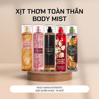 [Đủ mùi] Xịt thơm body mist Bath & Body Works (Auth)