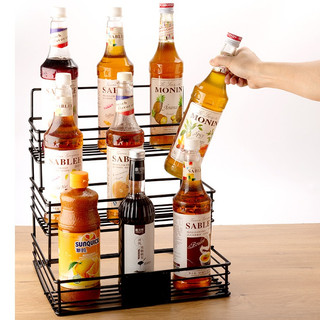 Kệ giá đỡ đựng chai syrup