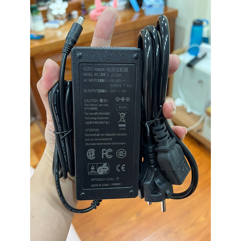 Adapter Nguồn 32v 5a Bảo hành 12 tháng