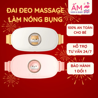 Đai Đeo Thắt Lưng Massage Ấm Baby Làm Nóng Bụng, Giảm Đau Bụng, Cho Phụ Nữ Đến Kỳ,Chườm Ấm Bụng Kinh Ấm Gift Decor