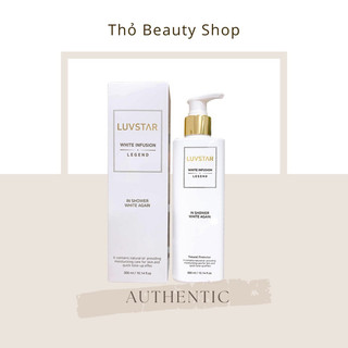 Sữa tắm truyền trắng Luvstar mẫu mới
