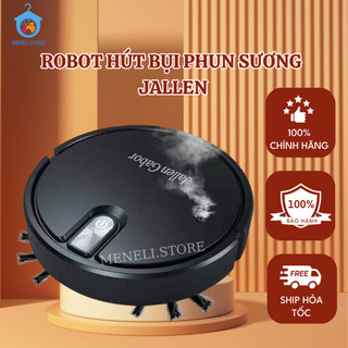 Robot Hút Bụi Lau Nhà Phun Sương Jalien Gabor BH 36ThángThông Minh Thế Hệ Thứ 3 Với Hai Chế Độ Lau Khô Và Ứớt