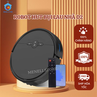 Robot hut bụi lau nhà Nhật Sakai D2-001 Robot lau dọn nhà tự động có cảm biến thông minh hút mọi loại bụi bẩn