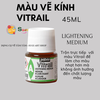 Dung môi pha loãng màu vẽ kính Vitrail Pebeo