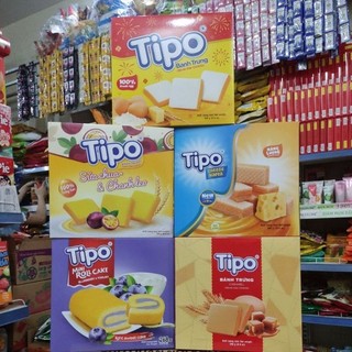 Bánh Trứng Tipo Vị Caramel/ Việt Quất /Hữu Nghị hộp 250g