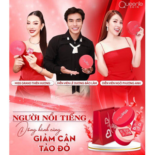 Viên uống giảm cân tảo đỏ queenieskin viên uống đào thải mỡ bụng giảm cân nhanh an toàn hỗ trợ dáng đẹp