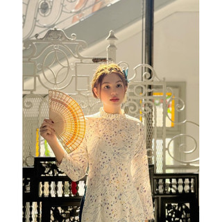 Áo dài truyền thống se sẻ ( không kèm quần )