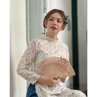 Áo dài truyền thống se sẻ ( không kèm quần )