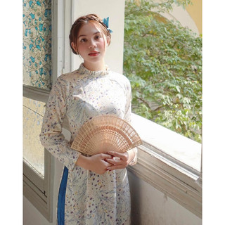Áo dài truyền thống se sẻ ( không kèm quần )