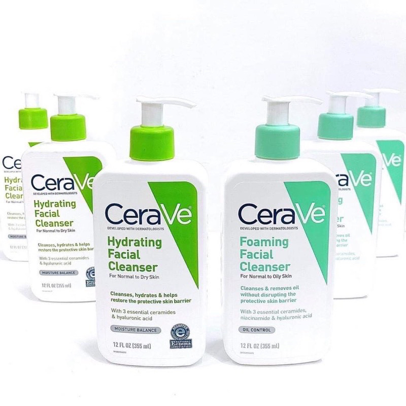 Sữa rửa mặt Cerave 236ml/473ml làm sạch sâu, dịu nhẹ cho da