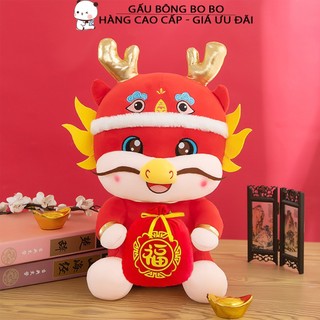 Gấu Bông Rồng Tại Lộc Mang Lại May Mắn Cho Gia Chủ Hàng Cao Cấp Mềm Mại Giá Ưu Đãi gaubongbobo