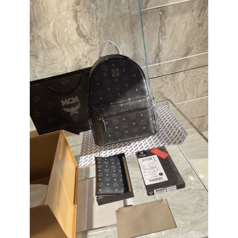 BA LÔ MCM KÈM VÍ MCM BACKPACK