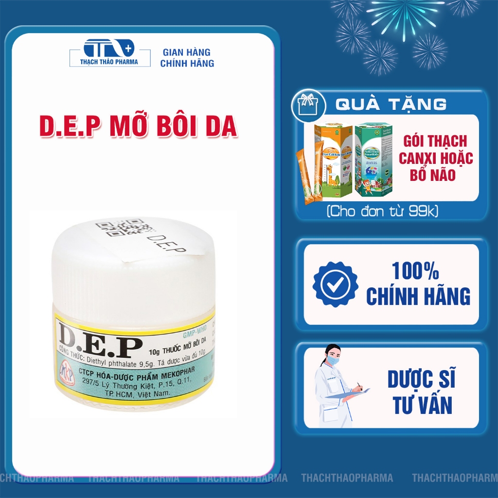 LỌ BÔI DA D.E.P MỠ (Date 04/24)