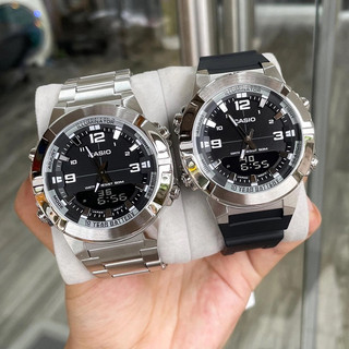 Đồng hồ nam casio AMW-870D thép đúc chính hãng new fullbox