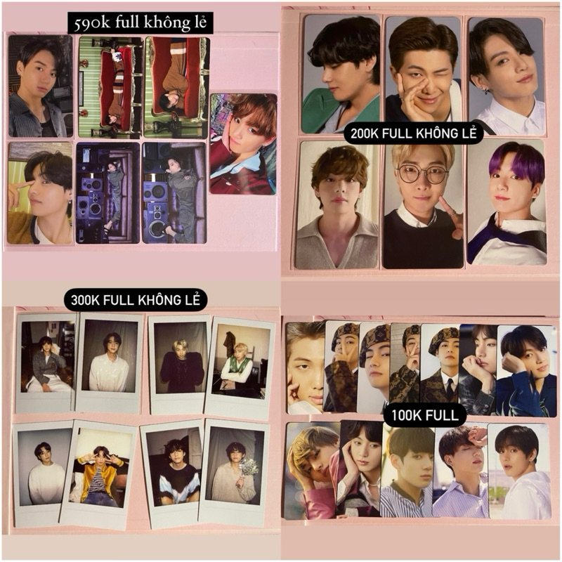 Card album Apink, BTS chính hãng đọc kĩ mô tả