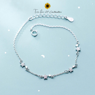 Lắc tay bạc Ngôi sao, Lắc tay Tiệm bạc 21 Centimeters