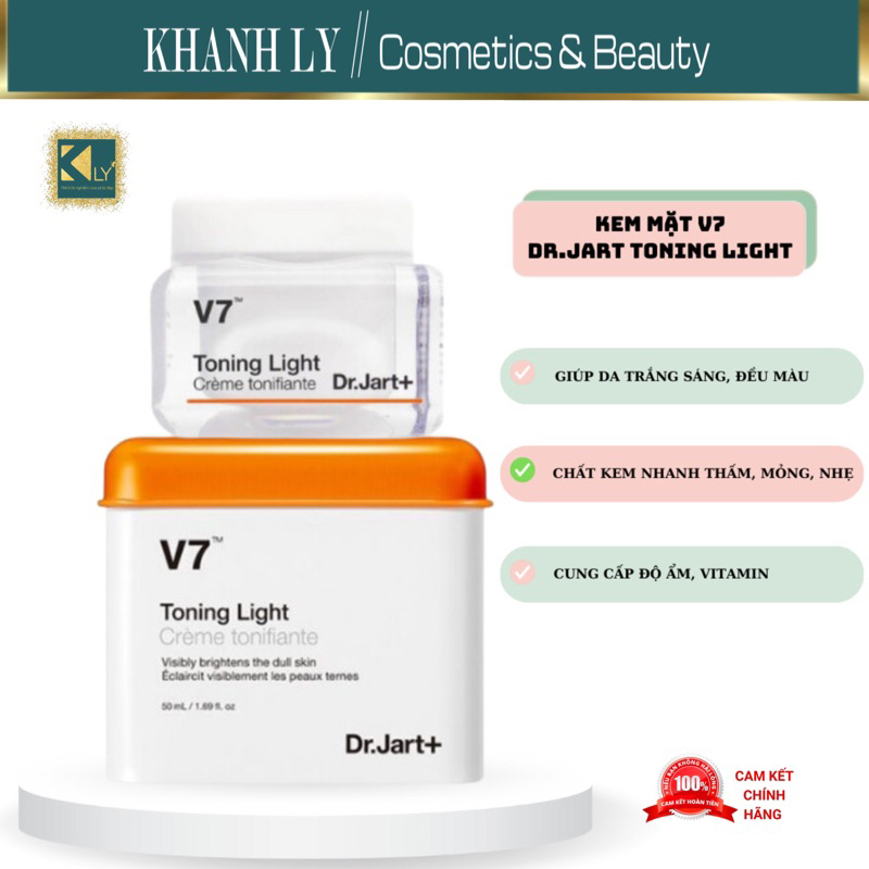 Kem V7 Toning Light Dr.Jart+ 50ml