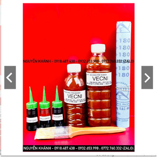 Combo vecni đánh bóng gỗ và màu