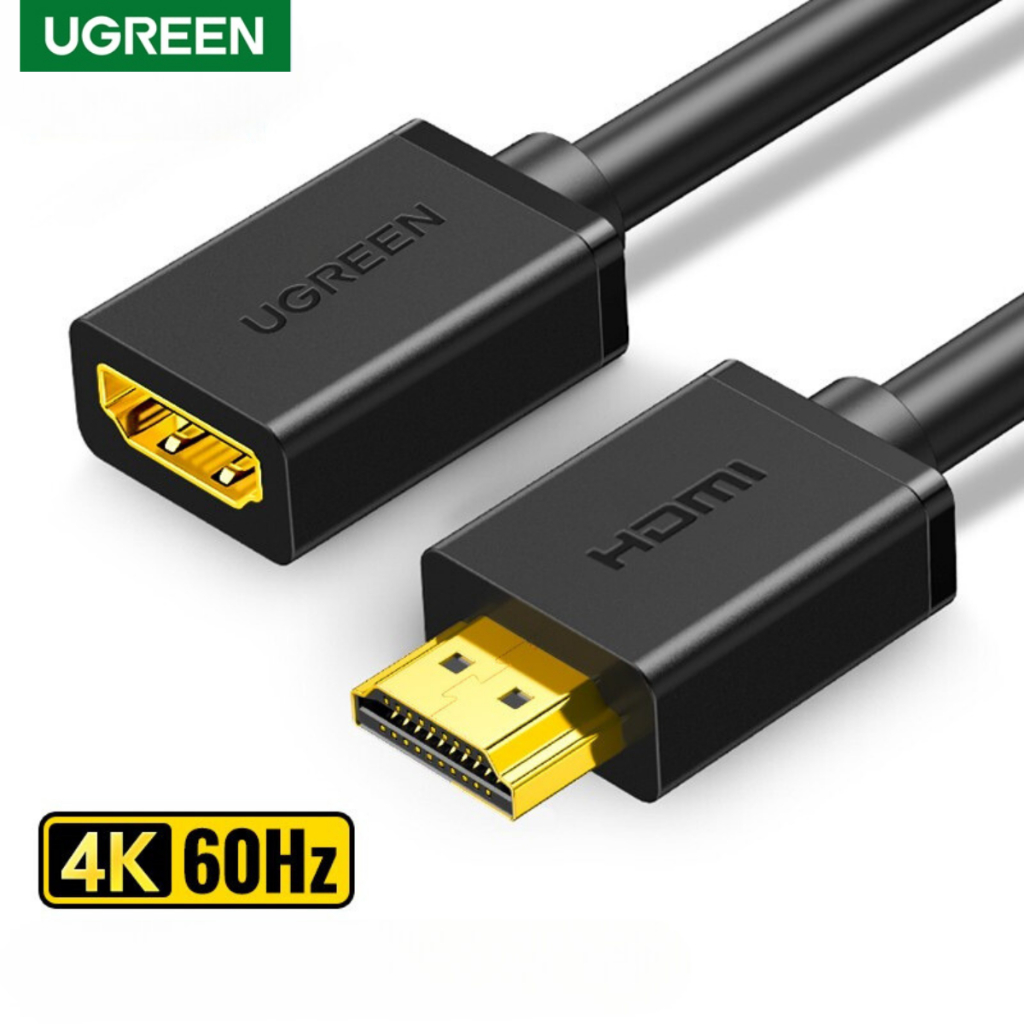 Dây nối dài HDMI, cáp HDMI nối dài HDMI 2.0 4K@60Hz UGREEN Cao Cấp, Chính Hãng, Bảo Hành 12 Tháng