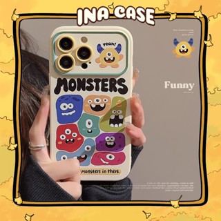 Ốp lưng iphone Monsters Trắng 15promax/ 15pro/ 15plus/ 15/ 14promax/ 14pro/ 14/ 13promax/ 13pro/ 13/ 12promax/ 12/ 11