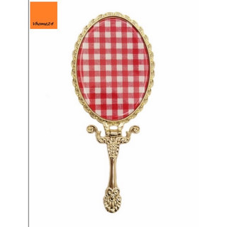 GƯƠNG ANNA SUI CẦM TAY OVAL CHÂN GẬP SIZE NHỎ 104
