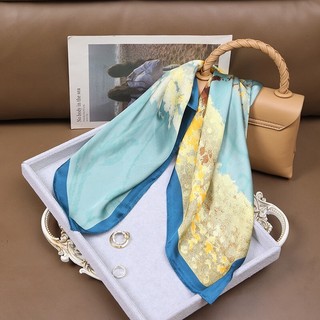Khăn lụa vuông choàng cổ size 70x70 cm - khăn lụa bandana