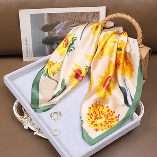 Khăn lụa vuông choàng cổ size 70x70 cm - khăn lụa bandana