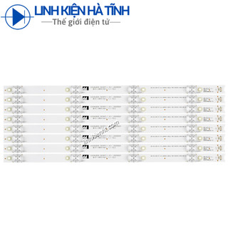 Bộ led tivi tcl 49p3 49p2 mới 100% bộ 8 thanh, mỗi thanh 4 bóng 6v, dài 45,4cm