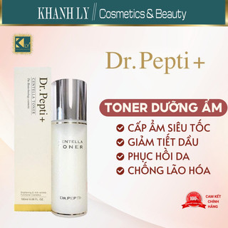 Nước Thần Siêu Căng Bóng Centella Toner - Dr.Pepti