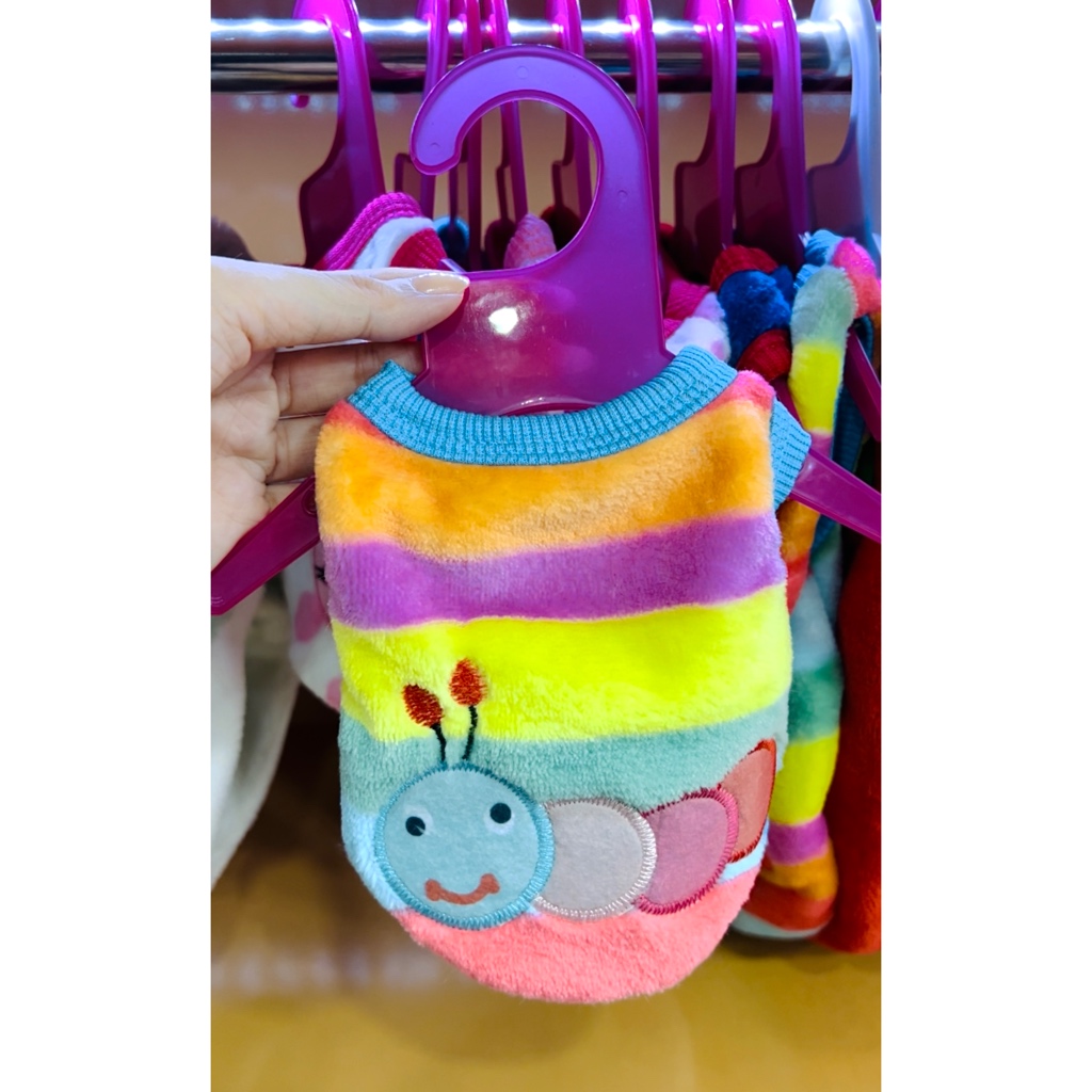 Áo Bông Xinh cho Thú Cưng, chó mèo, sát nách thoải mái, dễ thương